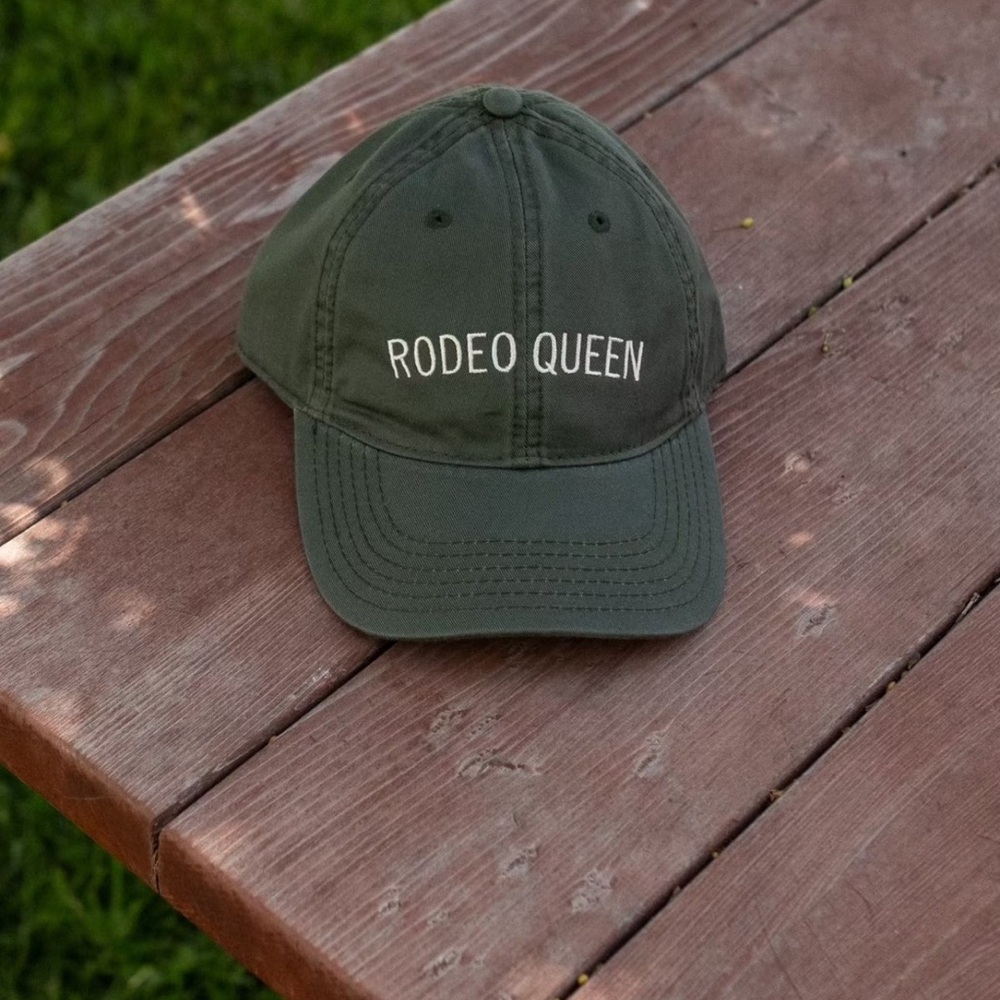 Rodeo Queen Green Baseball Cap